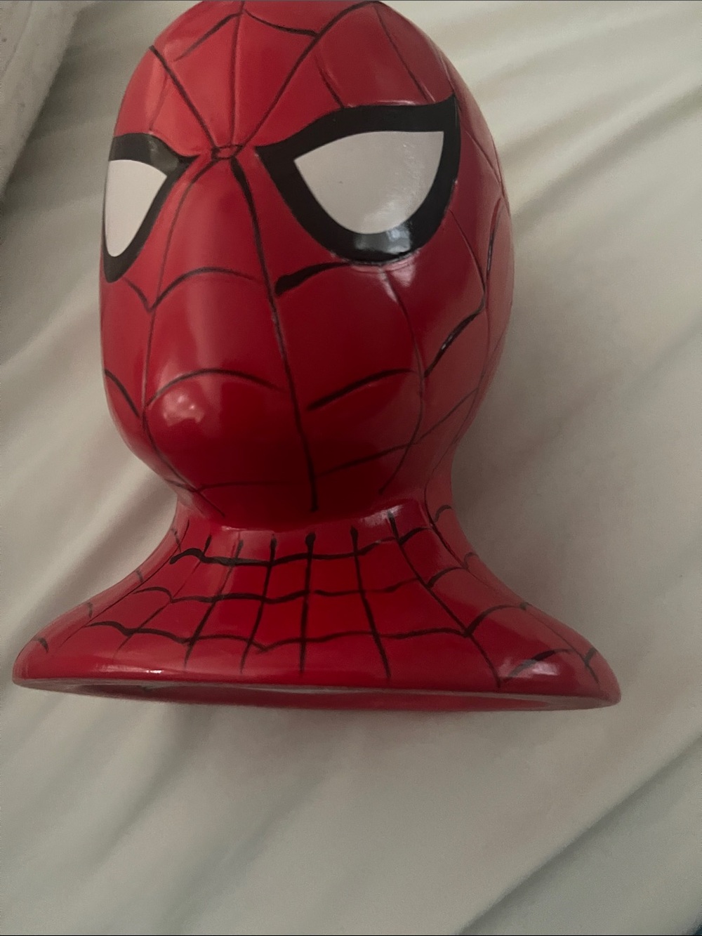 Red Spider-Man Bust Décor